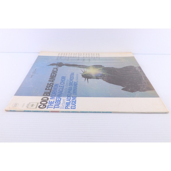 Mormon Tabernacle Choir Philadelphia Orchestra God Bless America Vinyl LP Record - Picture 3 of 12